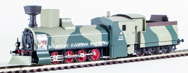 Micro Metakit 15708H - Polish Camoflaged Amoured Steam Locomotive Class 73 of the PKP